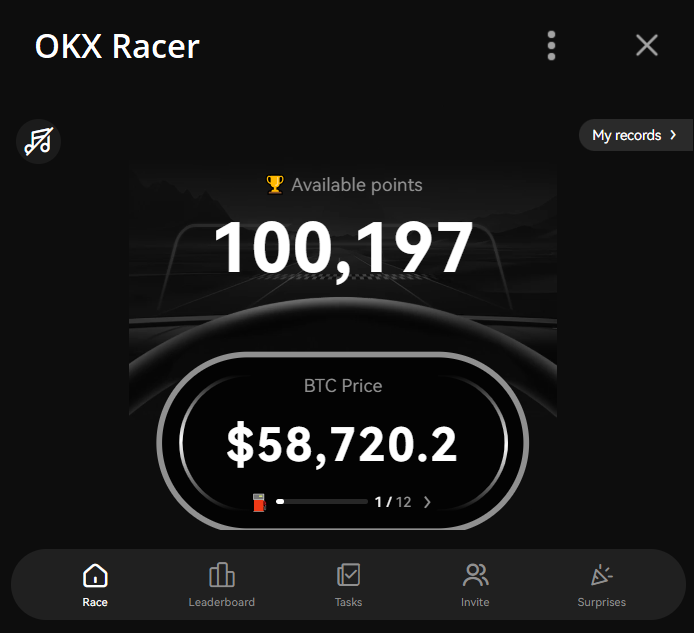 OKX Racer